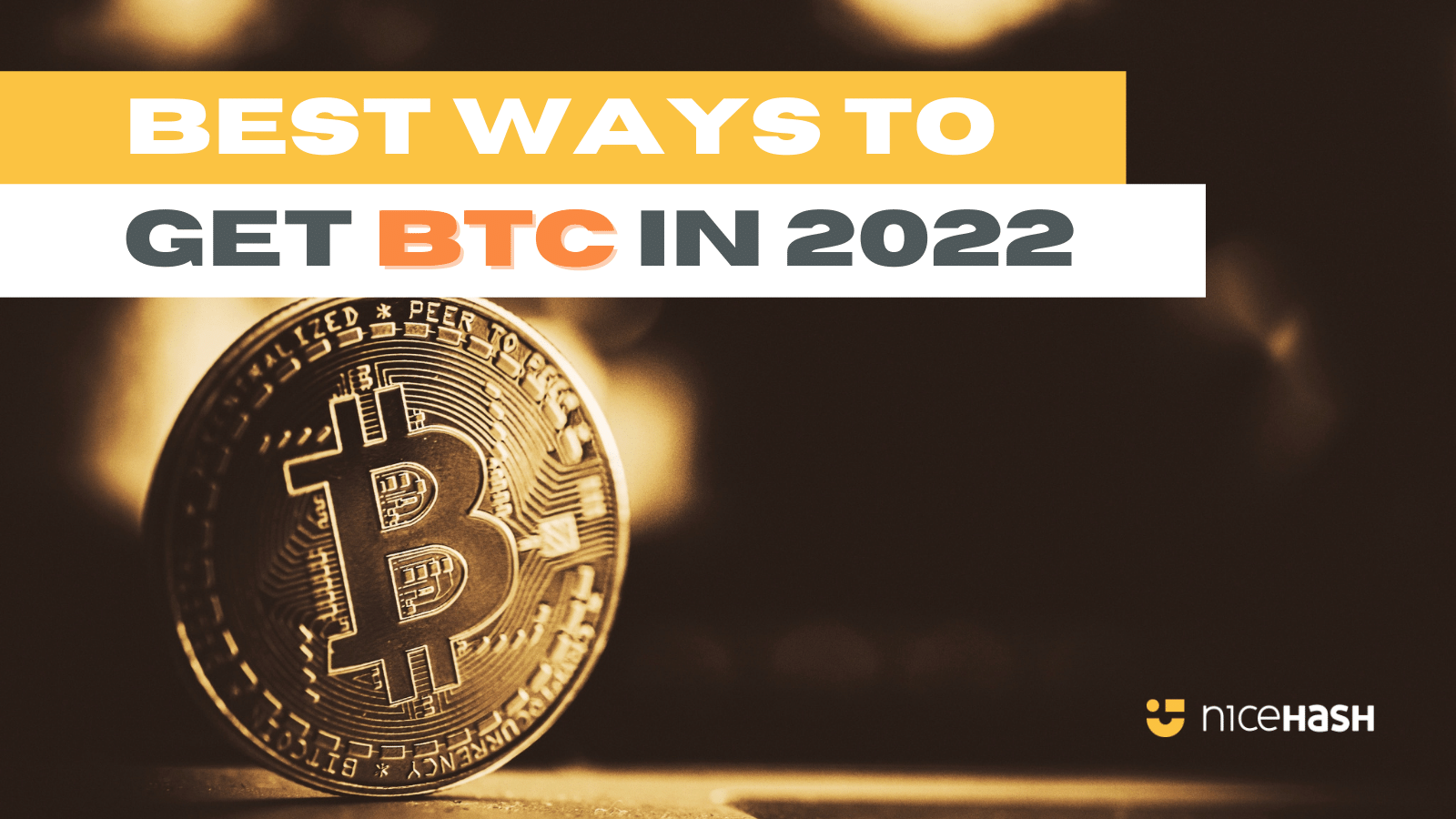 best ways to get bitcoin